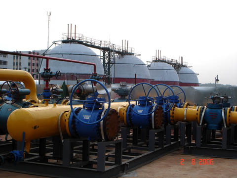 湘衡天然氣管線衡陽站安裝工程